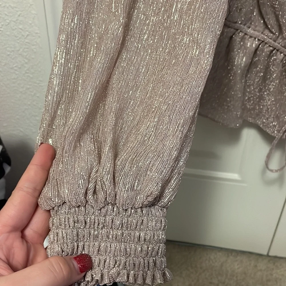 Sparkle Top White House Black Market - Picture 3 of 6